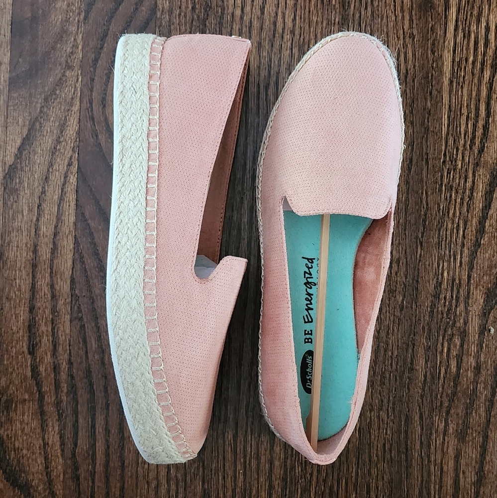 Dr. Scholl's Coral "Find Me" Espadrille NIB